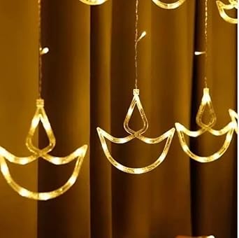 LED Diya String Lights