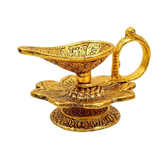 Taditional Brass Diya for Puja