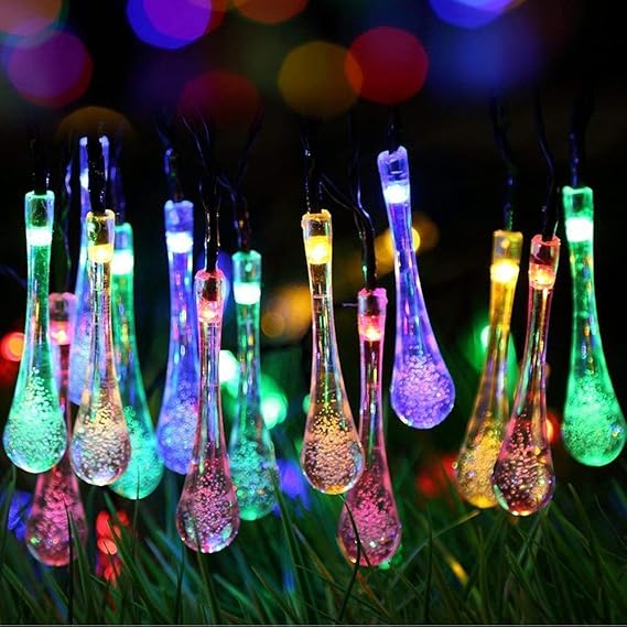 Waterdrop Raindrop Plug-in Decorative String Lights | Pack of 1 and 2