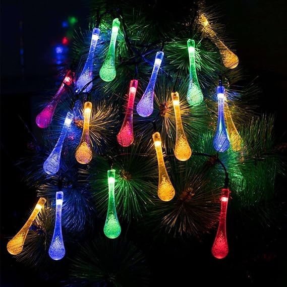 Waterdrop Raindrop Plug-in Decorative String Lights | Pack of 1 and 2