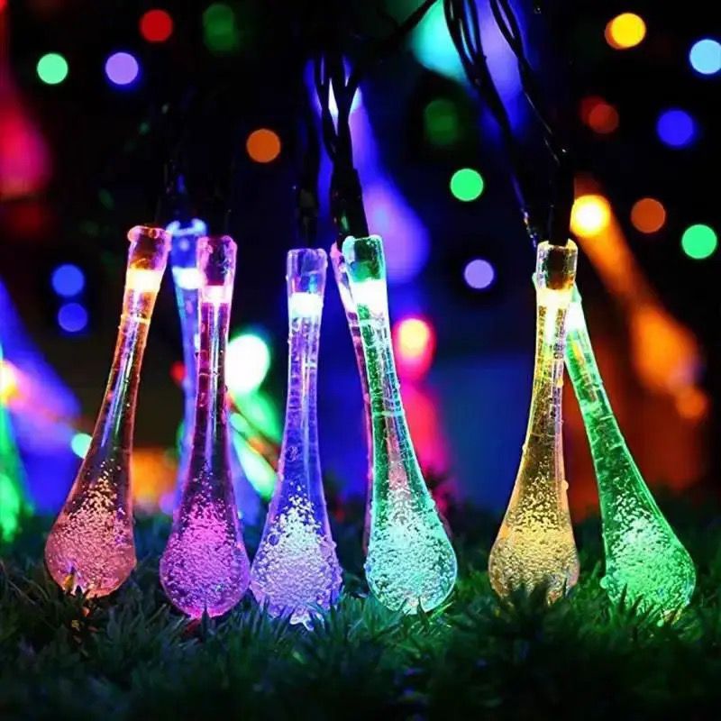 Waterdrop Raindrop Plug-in Decorative String Lights | Pack of 1 and 2