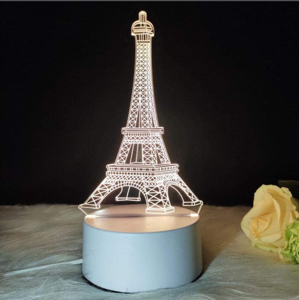 Acrylic  Night Light Carton Cute Personalized LED Table Bedroom Lamp for Gift