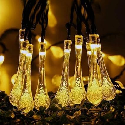 Water LED Drop String Lights