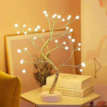 Tabletop Bonsai Tree Light with 36 Pearls LED